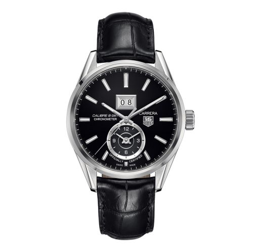 TAG Heuer Carrera Calibre 8 41 Stainless Steel / Black / Alligator